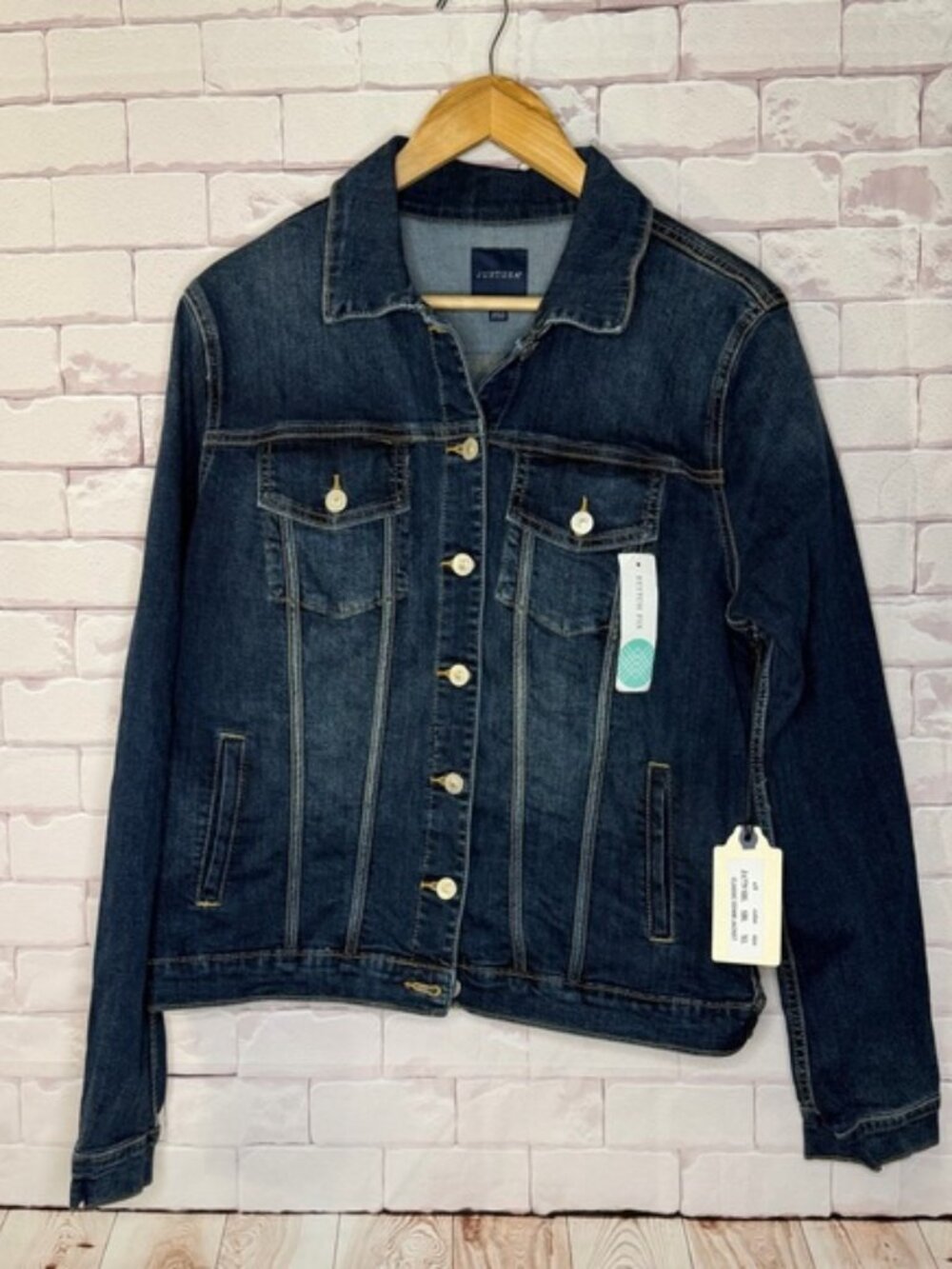 NWT Just USA Denim Jacket
